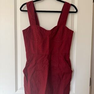 urban outfitters red dress